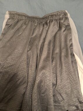 DSG Men's Athletic Shorts - Gray with Light Gray Panels